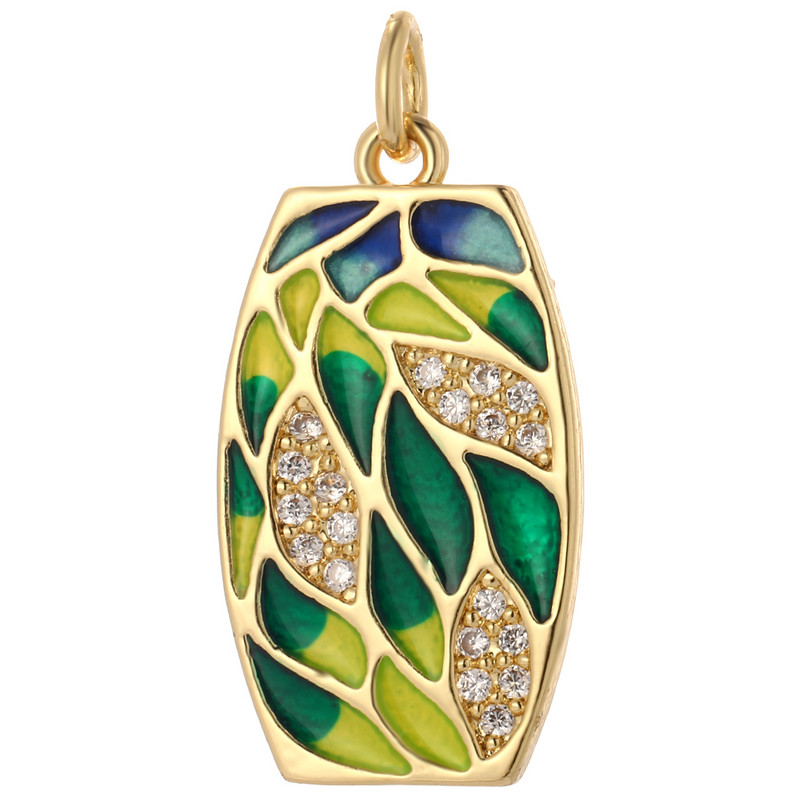 Oslikani emajlom Mjesec Zvijezda Privjesci za izradu nakita Privjesak zlatne boje Diy Naušnice Narukvica Ogrlica Privjesci Dodaci