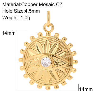 Evil Blue Eye Armsad Kõrvarõngad Amuletid Isetegija ripats Kaelakee Disainer Charms Telefon Kullavärvi Ehted Valmistamistarbed Kuri ripats