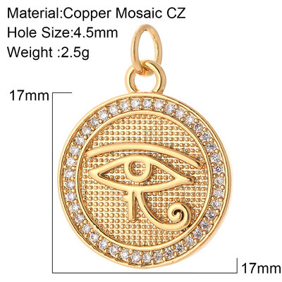 Evil Blue Eye Armsad Kõrvarõngad Amuletid Isetegija ripats Kaelakee Disainer Charms Telefon Kullavärvi Ehted Valmistamistarbed Kuri ripats