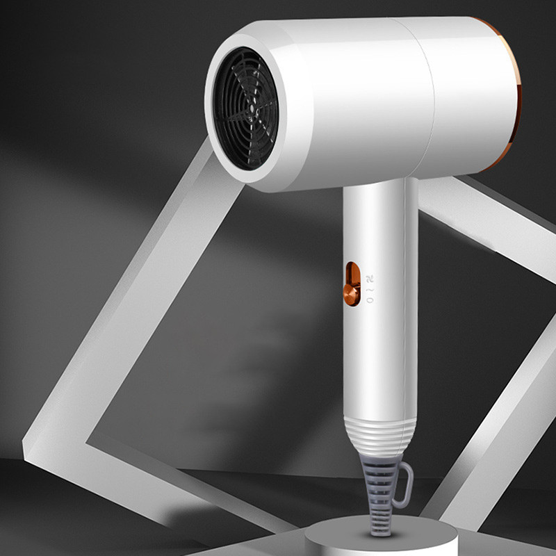 Kahjustuste eest kaitsev föön lilla valgusega, AC Motor Styling föön, juuksehoolduspuhur, 2 otsikuga