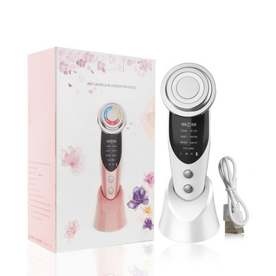 RF Lifting Machine nahka pinguldav EMS näo tõstev masseerija 7-ühes naha noorendamine näo raadiosageduslik näo tõstmise seade