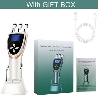 EMS mikrovoolu soe soojus 36-53 vibratsioon magnetteraapia meridiaanide hooldus massaaž kamm Näo tõstev iluseade