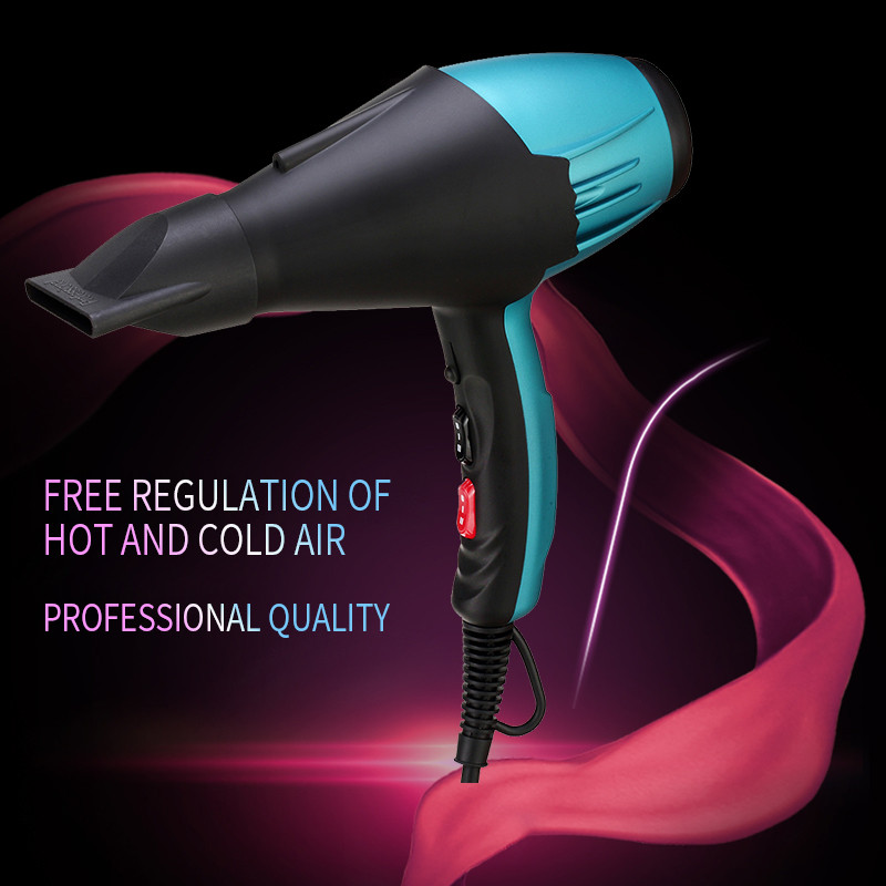 RESUXI Professional beauty sušilo za kosu sušilo za kosu tržište plavo i crno sušilo za kosu Češalj za kosu dropshipping