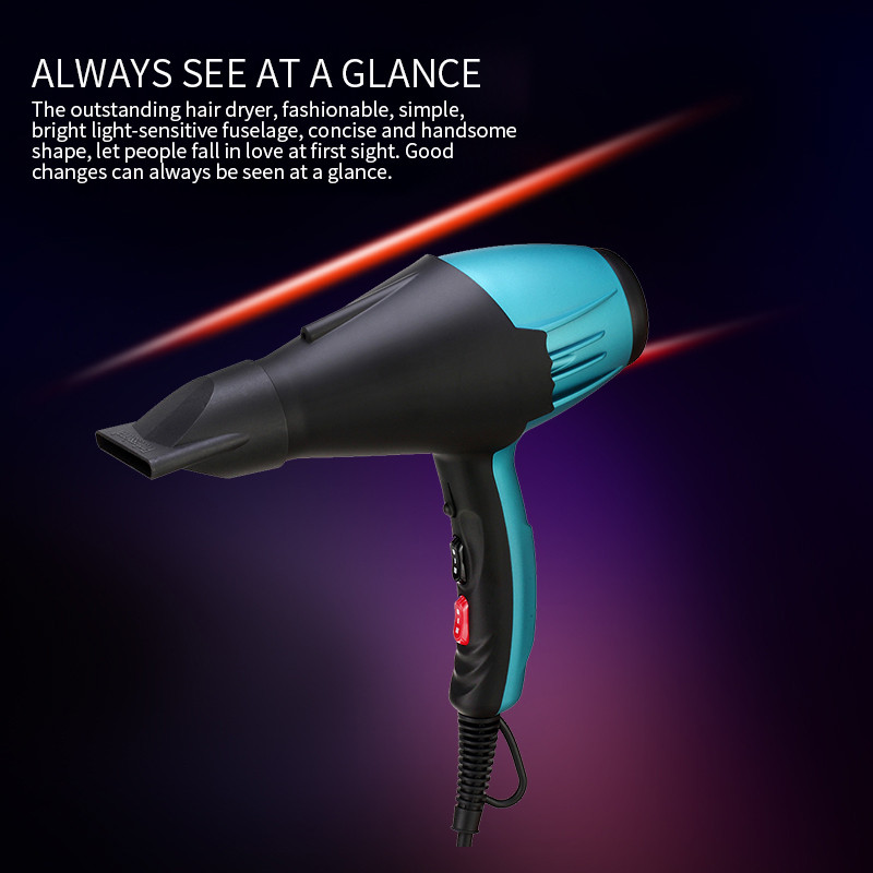 RESUXI Professional beauty sušilo za kosu sušilo za kosu tržište plavo i crno sušilo za kosu Češalj za kosu dropshipping