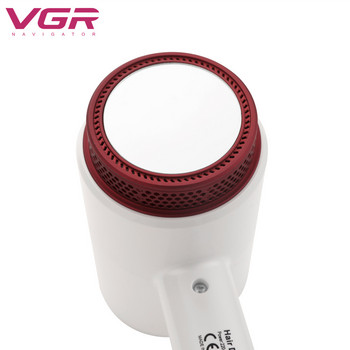 VGR 405 Στεγνωτήρας Μαλλιών Professional Personal Care Ρύθμιση 2 σταδίων Φορητό Οικιακό Ταχύτητα Θερμοκρασία Οικιακό Ζεστός και Ψυχρός Άνεμος