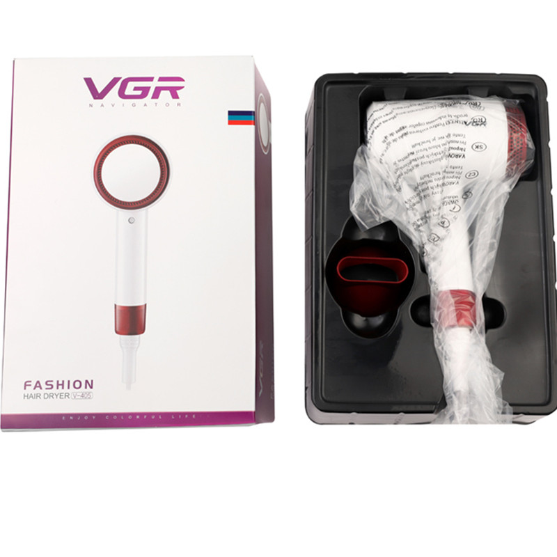 VGR 405 föön Professionaalne isikliku hoolduse 2-astmeline reguleerimine, kaasaskantav majapidamiskiiruse temperatuur majapidamises kuum ja külm tuul