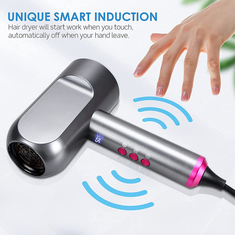 Anioonfööni kaasaskantav hajuti föönile Ion professionaalne juuksuri föön 1800 W puhurföön