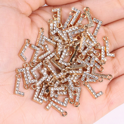 20 tk/partii sädelev kristalltsirkooniumoksiid, 26 kirjaga ripats naistele kaelakee kõrvarõngad, ehted sulamist kivikivist võluripatsi isetegemise komplekt