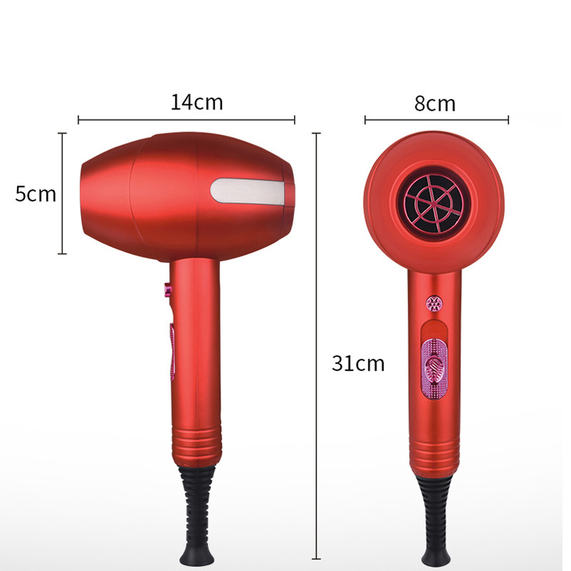 Elektriline föön Puhumistööriistad Professionaalne Styling 210-240V 1400W Salong Kuum/külm tuul Uus