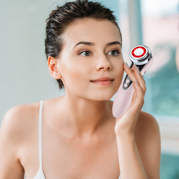 Πολυλειτουργικό Facial Skin Care Massager Ηλεκτρική συσκευή μασάζ προσώπου EMS Microcurrents Lift Skin Care Beauty Machine