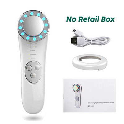 7 u 1 Galvanski masažer za lice Crveno i plavo svjetlo Alati za njegu kože Uređaj za podizanje lica EMS mikrostrujni uređaj za zatezanje lica