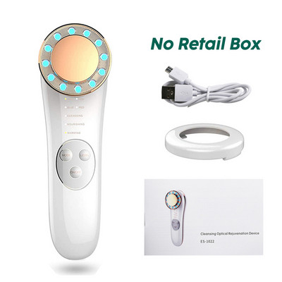 7 u 1 Galvanski masažer za lice Crveno i plavo svjetlo Alati za njegu kože Uređaj za podizanje lica EMS mikrostrujni uređaj za zatezanje lica