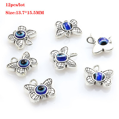 10-20 tk Fatima Hamsa käsisinine türgi kurja silma võlusid loomad liblikas lehed õnnesilma võlu DIY kaelakee meisterdamine