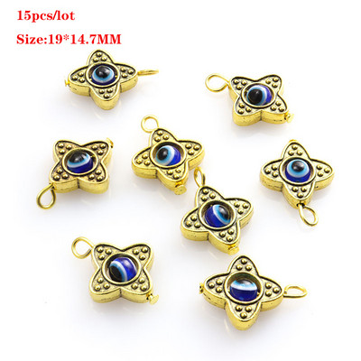 10-20 tk Fatima Hamsa käsisinine türgi kurja silma võlusid loomad liblikas lehed õnnesilma võlu DIY kaelakee meisterdamine