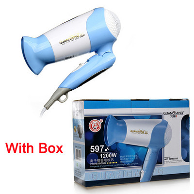 Συμπαγές οικιακό φορητό μίνι ηλεκτρικό πτυσσόμενο πιστολάκι μαλλιών Hair Blower Travel Compact Συσκευές προσωπικής φροντίδας για το σπίτι