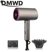 110V/220V Električno sušilo za kosu Prijenosno sklopivo puhalo Prilagodba toplog hladnog zraka Profesionalni salon Frizersko sušilo za kosu 1800W