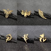 Lucky Guardian Angel Ristimise isetehtud rippuvad kaelakee roostevabast terasest ripatsidega ehete tegemiseks