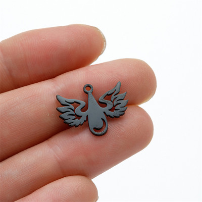 Lucky Guardian Angel Ristimise isetehtud rippuvad kaelakee roostevabast terasest ripatsidega ehete tegemiseks