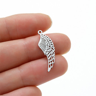 Lucky Guardian Angel Ristimise isetehtud rippuvad kaelakee roostevabast terasest ripatsidega ehete tegemiseks