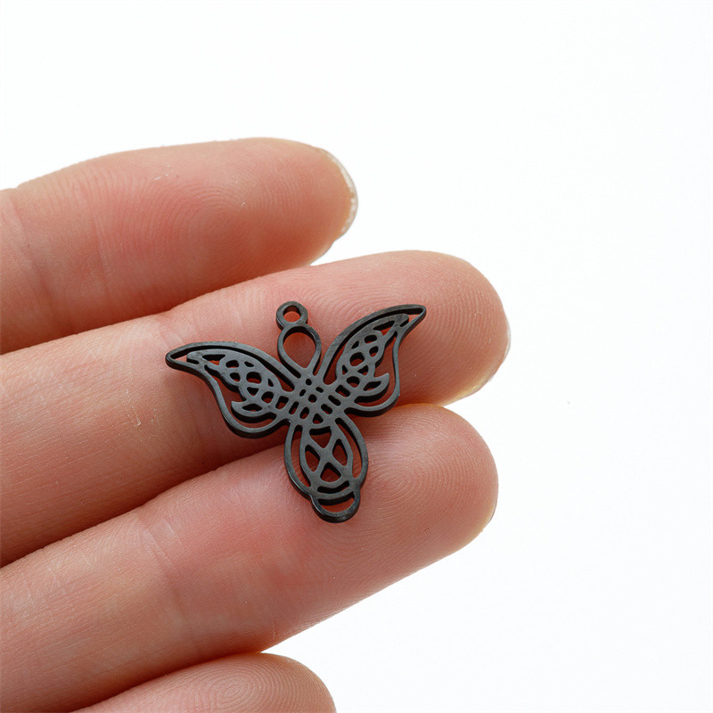 Lucky Guardian Angel Ristimise isetehtud rippuvad kaelakee roostevabast terasest ripatsidega ehete tegemiseks