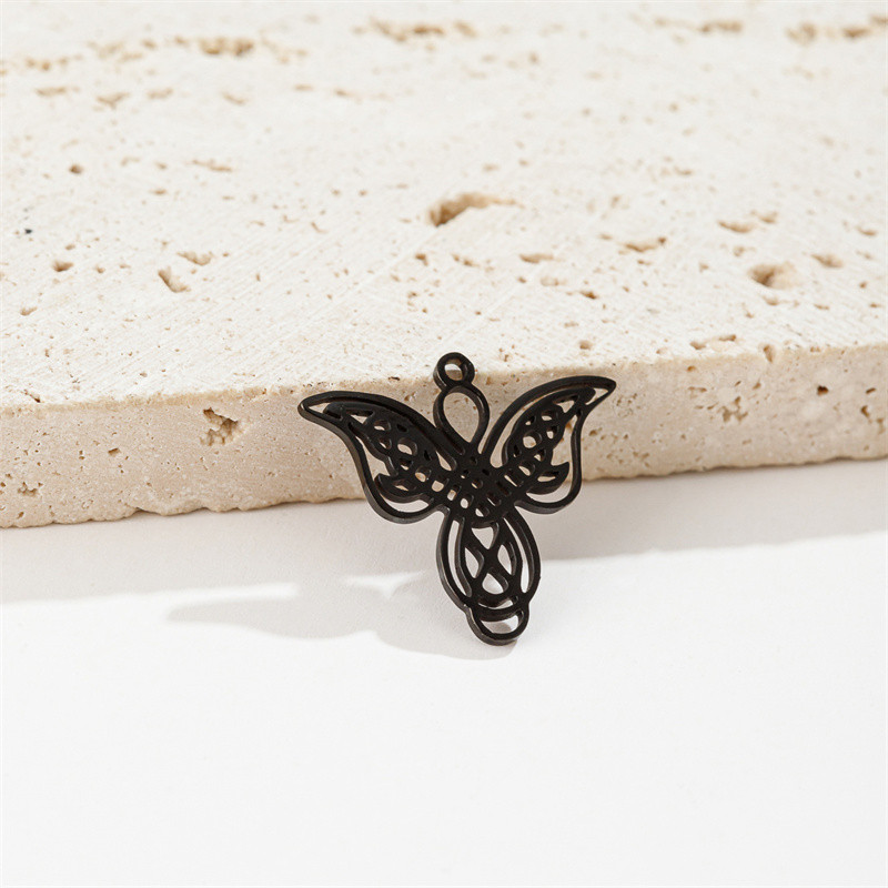 Lucky Guardian Angel Ristimise isetehtud rippuvad kaelakee roostevabast terasest ripatsidega ehete tegemiseks