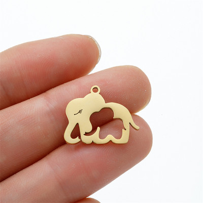 5 tk/partii roostevabast terasest multifilm Armas dinosauruse metallist võlusid kõrvarõngas käevõru isetehtud kaelakee ehete hulgimüük