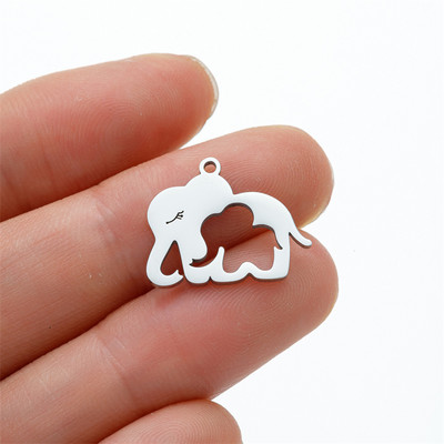 5 tk/partii roostevabast terasest multifilm Armas dinosauruse metallist võlusid kõrvarõngas käevõru isetehtud kaelakee ehete hulgimüük