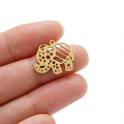 5 tk/partii roostevabast terasest multifilm Armas dinosauruse metallist võlusid kõrvarõngas käevõru isetehtud kaelakee ehete hulgimüük