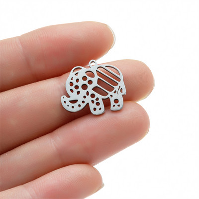 5 tk/partii roostevabast terasest multifilm Armas dinosauruse metallist võlusid kõrvarõngas käevõru isetehtud kaelakee ehete hulgimüük