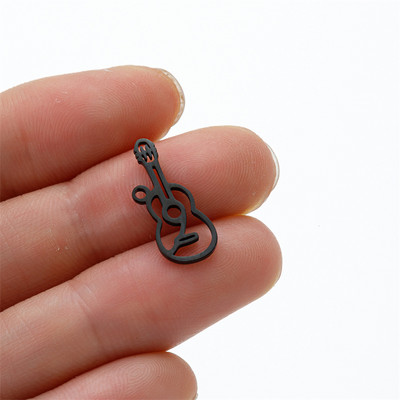 5kom glazbenih nota instrument konektor šarm od nehrđajućeg čelika za žene Diy pribor za izradu nakita ogrlica šarm privjesak