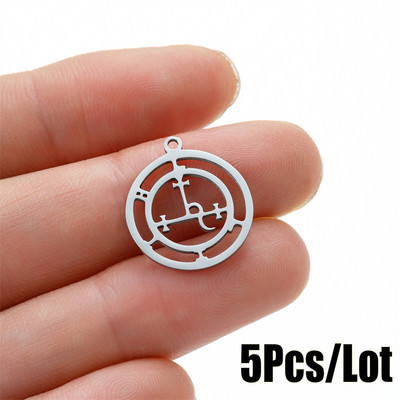 Täht ja päike Saturn roostevabast terasest ripats võlusid ehtelooming naistele isetehtud võlu käevõru kaasaegne kaunistus nipsasju