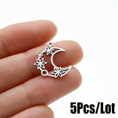 Täht ja päike Saturn roostevabast terasest ripats võlusid ehtelooming naistele isetehtud võlu käevõru kaasaegne kaunistus nipsasju