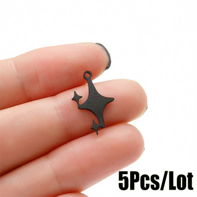 Täht ja päike Saturn roostevabast terasest ripats võlusid ehtelooming naistele isetehtud võlu käevõru kaasaegne kaunistus nipsasju