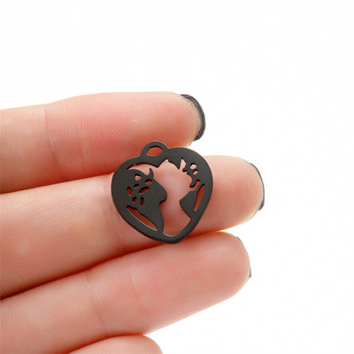 Täht ja päike Saturn roostevabast terasest ripats võlusid ehtelooming naistele isetehtud võlu käevõru kaasaegne kaunistus nipsasju