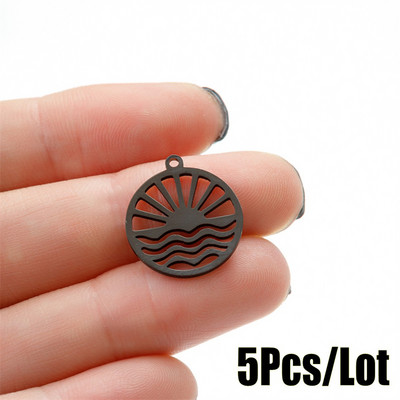 Täht ja päike Saturn roostevabast terasest ripats võlusid ehtelooming naistele isetehtud võlu käevõru kaasaegne kaunistus nipsasju