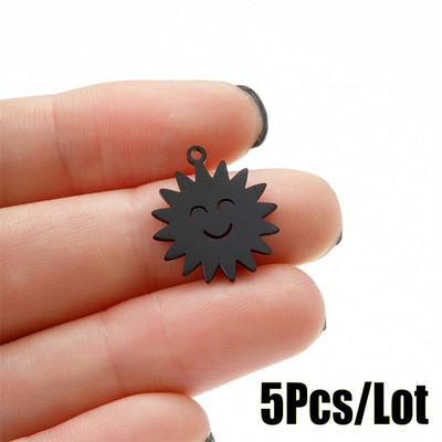 Täht ja päike Saturn roostevabast terasest ripats võlusid ehtelooming naistele isetehtud võlu käevõru kaasaegne kaunistus nipsasju