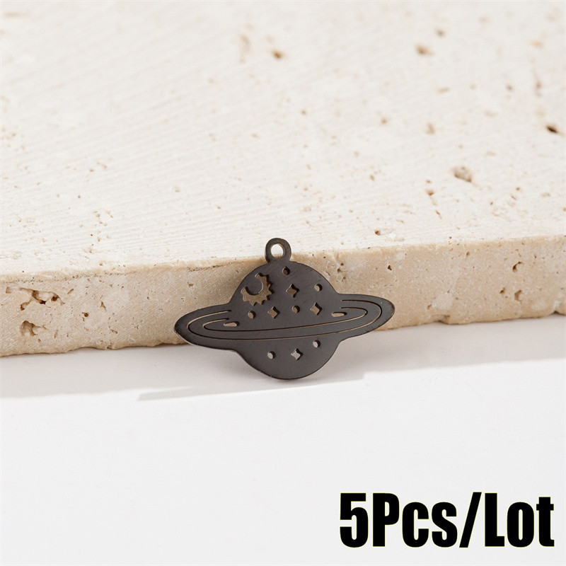 Täht ja päike Saturn roostevabast terasest ripats võlusid ehtelooming naistele isetehtud võlu käevõru kaasaegne kaunistus nipsasju