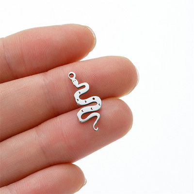 Isetegija ehete valmistamine tarvikud võluv ripats naistele loom madu liblikas roostevabast terasest kaelakee nipsasjade kaunistus