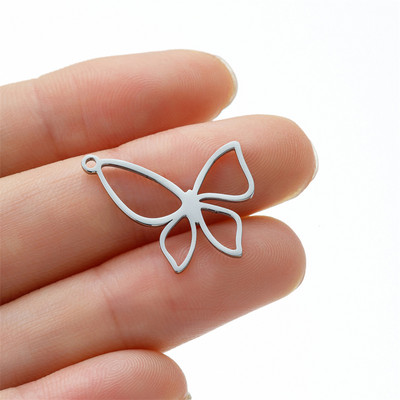 Isetegija ehete valmistamine tarvikud võluv ripats naistele loom madu liblikas roostevabast terasest kaelakee nipsasjade kaunistus