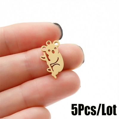 Isetegija ehete valmistamine tarvikud võluv ripats naistele loom madu liblikas roostevabast terasest kaelakee nipsasjade kaunistus