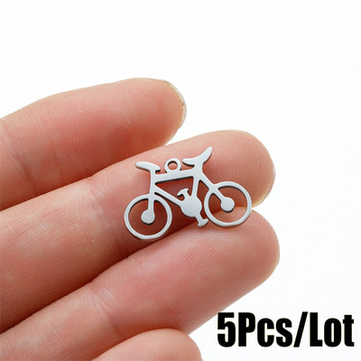 5 vnt./Aikštelė gimnazistas, sportiškas pasidaryk pats kabinamas žavesys mergaitei, nerūdijančio plieno karoliai, papuošalai, didmeninė prekyba