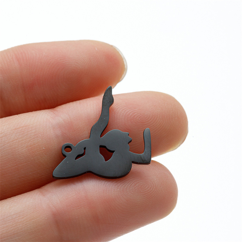 5 vnt./Aikštelė gimnazistas, sportiškas pasidaryk pats kabinamas žavesys mergaitei, nerūdijančio plieno karoliai, papuošalai, didmeninė prekyba