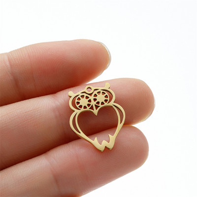 5 tk / partii roostevabast terasest loom lind koolibri kaelakee ripats uudne käevõru võlusid isetegemise tarvikud ehete valmistamiseks