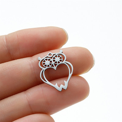 5 tk / partii roostevabast terasest loom lind koolibri kaelakee ripats uudne käevõru võlusid isetegemise tarvikud ehete valmistamiseks