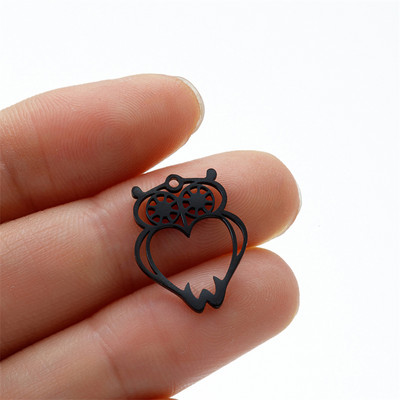 5 tk / partii roostevabast terasest loom lind koolibri kaelakee ripats uudne käevõru võlusid isetegemise tarvikud ehete valmistamiseks