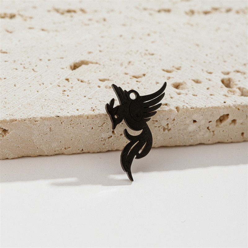 5 tk / partii roostevabast terasest loom lind koolibri kaelakee ripats uudne käevõru võlusid isetegemise tarvikud ehete valmistamiseks