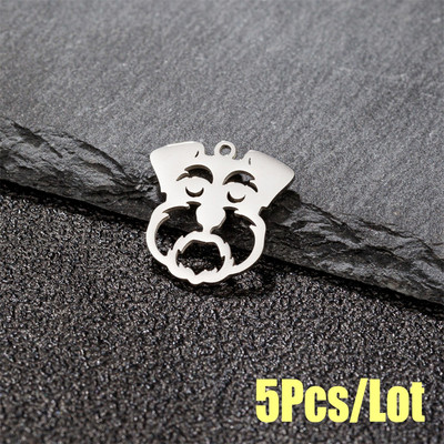 5 tk/partii Prantsuse buldogi võluripats naistele kullast roostevabast terasest loomad lemmikloomad isetehtud ehted kaelakee tarvikud