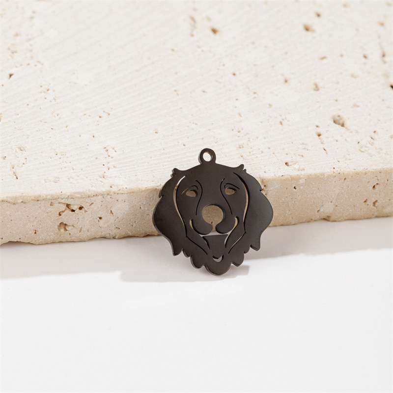 5 tk/partii Prantsuse buldogi võluripats naistele kullast roostevabast terasest loomad lemmikloomad isetehtud ehted kaelakee tarvikud