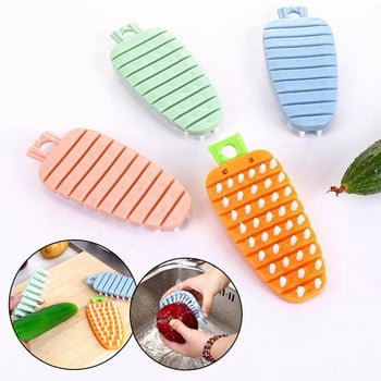 New Fruit Vegetable Cleaning Brush Potato Carrots Salad Cleaner  βούρτσες Εργαλεία καθαρισμού φρούτων κουζίνας Αξεσουάρ