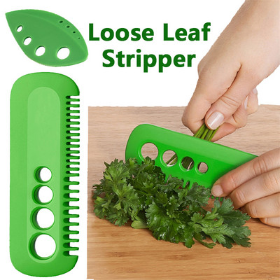 1 buc Eliminator de ierburi vegetale Kale Oregano Pătrunjel Stripper Coriandru Pieptene cu frunze libere Articole de uz casnic Unelte portabile de bucătărie